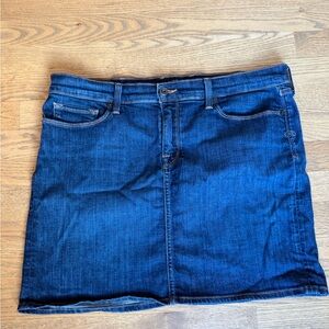 Lucky Mini Jean Skirt